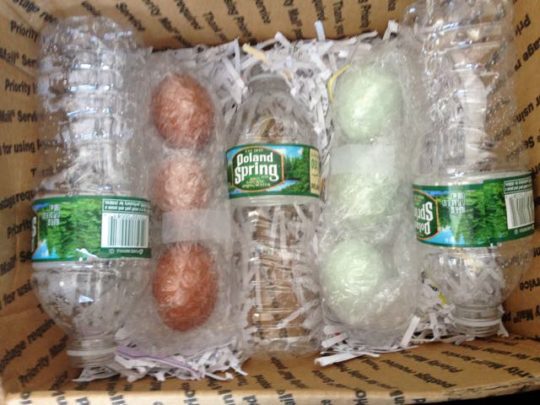 how to package and ship hatching eggs