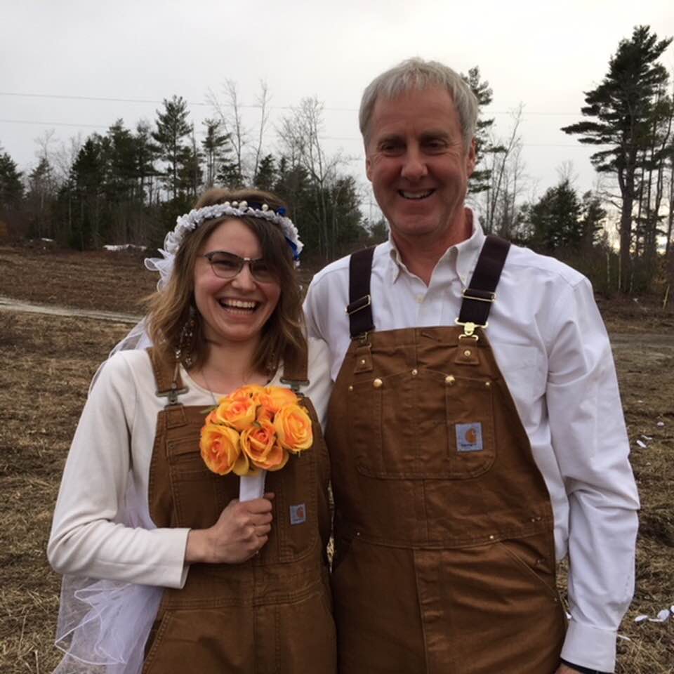 redneck wedding our homestead wedding bucksport maine wedding kevin mandy wheaton in farm homesteading family 