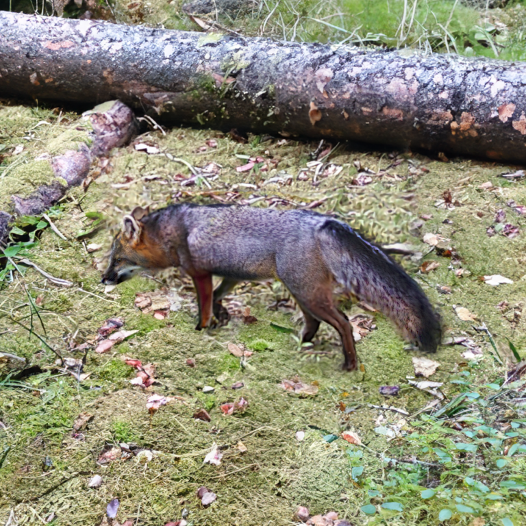 Wild Maine Fox: Gray Fox On Camera In North-central Maine!